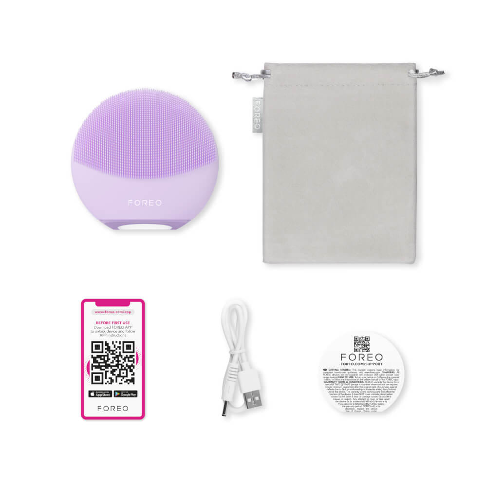 เครื่องล้างหน้า FOREO ลูน่า 4 มินิ Lavender_3